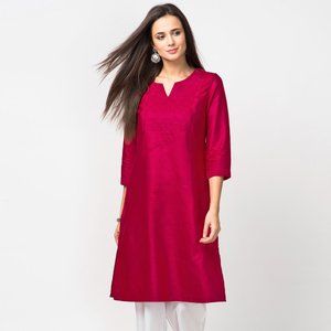 fabIndia fuchsia kurta